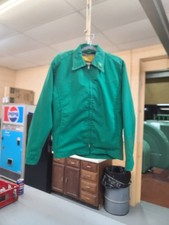 Vintage John Deere Green Employee Work Jacket, Protexall Six Gun