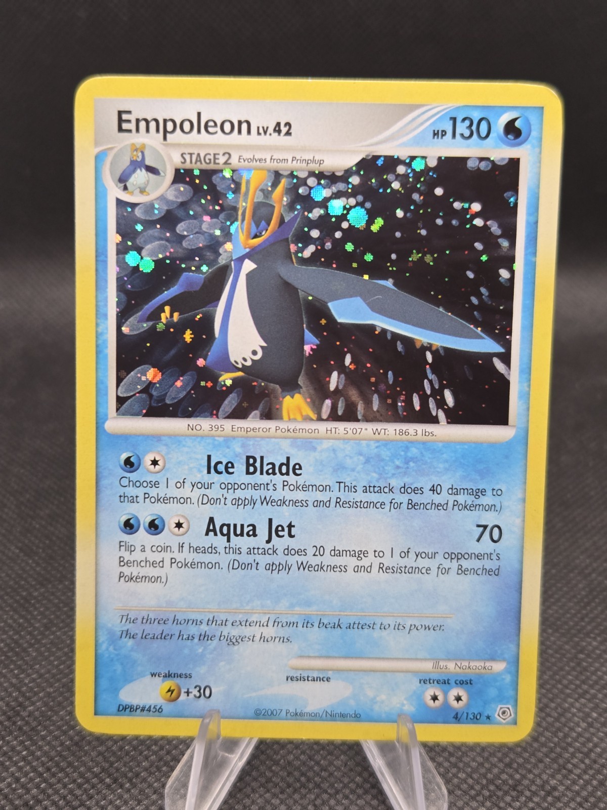 Empoleon (Holo) 4/130 Pokemon Diamond And Pearl Base - LP