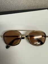 Vintage Airco 54-22 5-3/4 Gold Pilot Sunglasses USA FRAMES ONLY