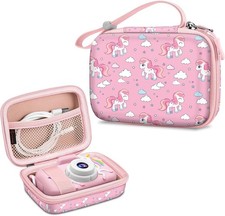 Kids Camera Case for Seckton/GKTZ/WOWGO/OMZER Toys Digital Camera Hard Carry Bag