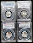 Lot Of 4 Silver Proof Quarters PCGS