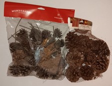 38pc Lot Project Craft Arrangement Decoration Loose  Pick Pinecones 1.75-4 In.