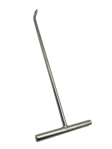 Yountiger 15" Heavy-Duty 304 Stainless Steel Meat Boning Hook T Sliver - Picture 1 of 5