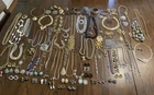 New Listing110 Pc Vintage Jewelry Lot Rhinestone Costume Florenza Crown Trifari Napier +