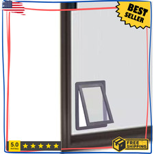 8.875in x 10.5in Medium Screen Fit Dog and Pet Door for Screen Door easy install
