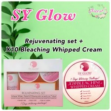 SY Glow X10 Bleaching Whipped Cream  Rejuvenating Set