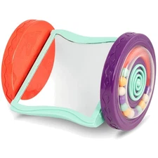 Non-Tip Roly-Poly Baby Activity Mirror - Ideal for Visual and Motor Development