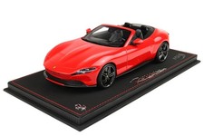 Finished product BBR 1/18 Ferrari Roma Spider Rosso Corsa Diamond Gloss 16852