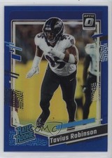 2023 Panini Donruss Optic Rated Rookie Blue Prizm /199 Tavius Robinson #208 4f5