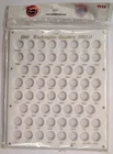 Capital Plastic 10" x 12" 62 Coin Holder U.S. Washington Quarters 1941-1964-D  W