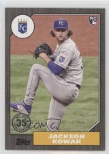 2022 Topps 1987 Topps Baseball 35th Black /299 Jackson Kowar Rookie RC