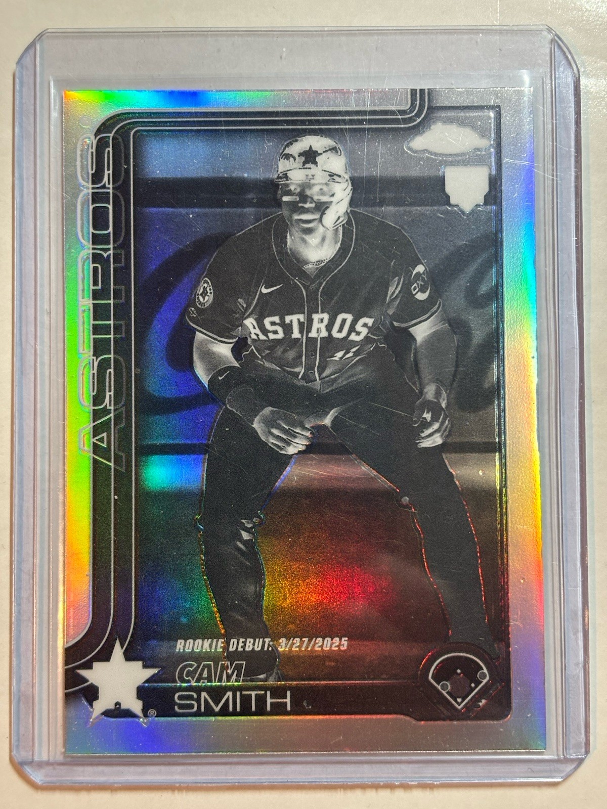 2025 Topps Chrome Update Series - Rookie Debut Cam Smith #USC19 Negative RC