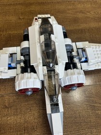 LEGO Star Wars: Arc-170 Starfighter (8088) INCOMPLETE BUILD w/ MINIFIGURE, DISC