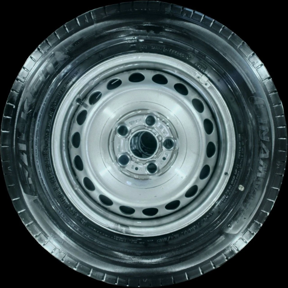 Sommerkompletträder VW Crafter 16 Zoll Stahlfelgen 205/75 R16 6-8mm - Bild 4 von 4