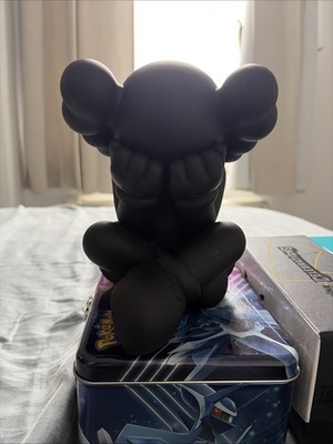 100% Authentic Kaws Separated Vinyl Figure - Black 2021 (Displayed) No Box