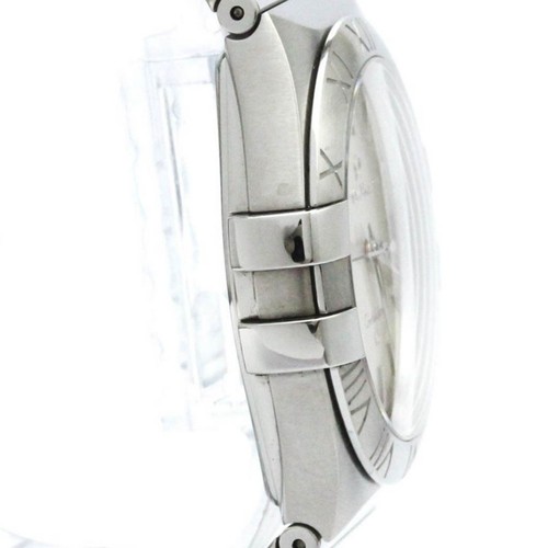 Omega Constellation Ref.123.10.35.60 Cal.1532 Date St Acier Quartz Montre Hommes - Photo 8 sur 8