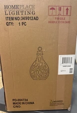 Capital Lighting 349012AD Brentwood 10"W Mini Pendant, Aged Brass *Blemishes*