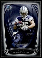 2014 Bowman Chrome Ahmad Dixon Rookie Dallas Cowboys #149