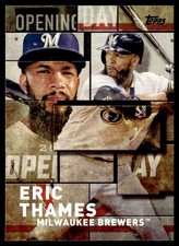 2018 Topps MLB Opening Day Eric Thames Milwaukee Brewers #OD-28