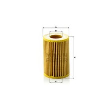 MANN HU712/9X Oil Filter With Gasket/Seal Fits Honda CR-V 2.2 i-DTEC 4WD 2.0