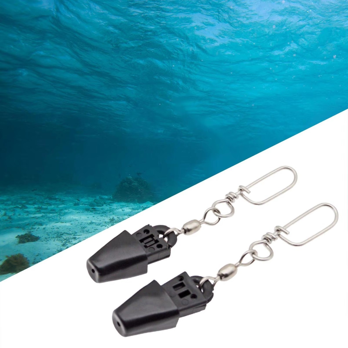 For Cannon Downrigger Weight / Ball Clip Terminator (2-PACK