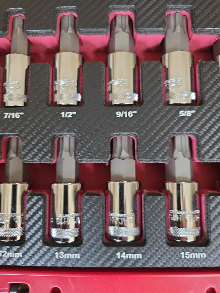 Mac Tools 14-pc 1/2" Dr Advanced Short Hex Driver Set SVH14RBRT - Image 4 of 4