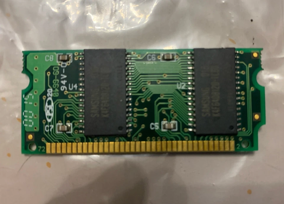 IBM Thinkpad 701c 72pin 32mb Transcend Ram - Image 2 of 2