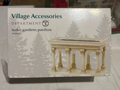 Department 56 Village Tudor Gardens Pavilion 4038851 New in Box RARE