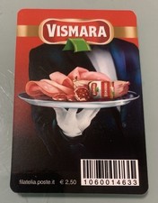 Tessera filatelica VISMARA 2023 Tiratura 1500 pz. RARA