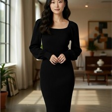 NWT Tahari Ribbed Knit Sweater Dress / NWT / Size XS