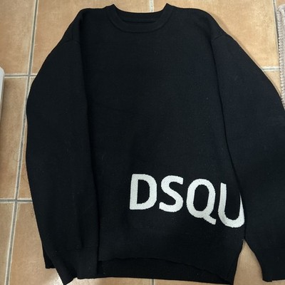 Dsquared2 Pullover Schwarz Gr M Herren guten zustand