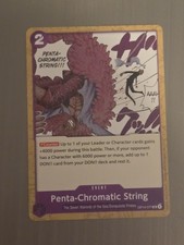 Penta-Chromatic String OP14-077 The Azure Sea's Seven Regular