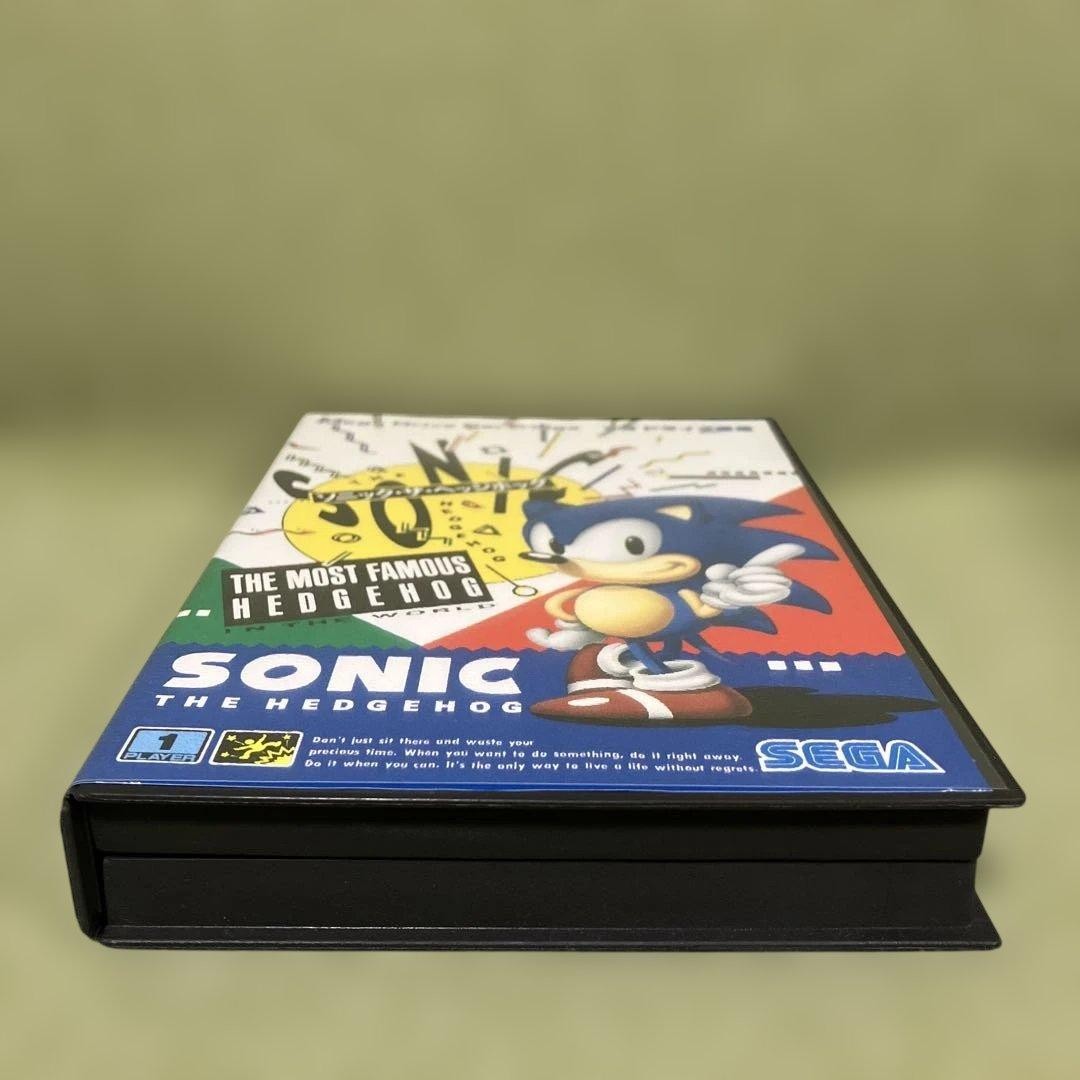 Sonic The Hedgehog Sega Mega Drive NTSC-J Japan Complete w/ Manual