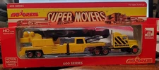 Majorette Super Movers #617 Crane Truck Yellow - Made in France
