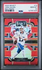 2023 PANINI SELECT RED PRIZM #13 JOSH ALLEN 9/99 PSA 10