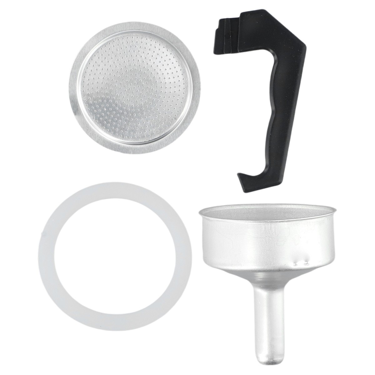 パーツ moka Espresso Coffee Moka Pot Replacement Parts Handle,Gasket Seal