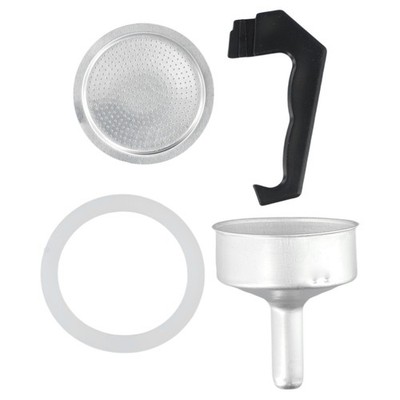 Espresso Coffee Moka Pot Replacement Parts Handle,Gasket Seal
