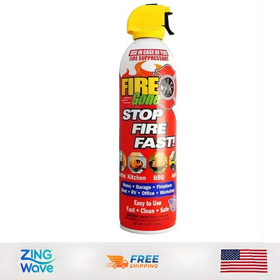 #ad #ad 16 Oz. A:B:C Multiple Use Fire Extinguisher Spray Suppressant $11.99