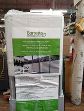 Barrette Outdoor Living 4' x 6' Woodgrain Grey Vinyl Panel 73050551 New