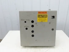 Wiegmann N412202008C Industrial Control Panel Enclosure Fused Disconnect 30A