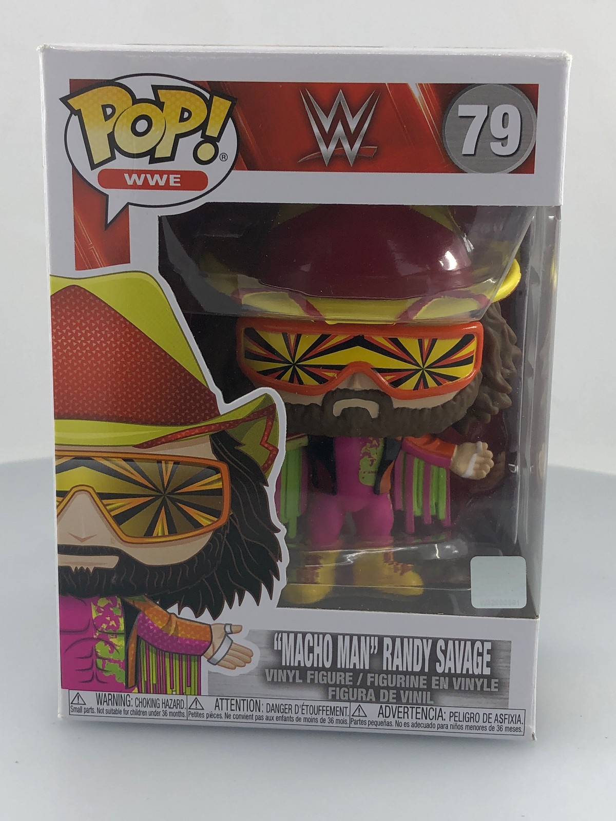 Funko Pop! Figura Vinilo Wwe Macho Man Randy Savage #79 Caja Dañada Ver Fotos