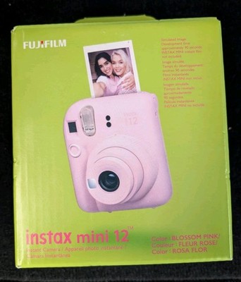 Fujifilm - instax mini 12 Instant Film Camera - Blossom Pink