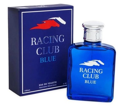 RACING CLUB BLUE designer EDT cologne 3.4 oz spray by MCH Beauty Fragrances