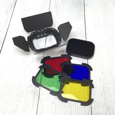 Godox Barn Door Gel, Grid Kit for AD200 Used EX