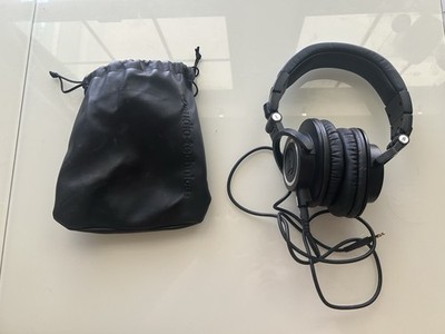 Audio-Technica ATH-M50x Black Wired Over-Ear Headphones