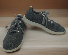 Allbirds Sneaker Women Size 10 NZ Merino Wool Runner Gray Lace Up Low Top Shoes