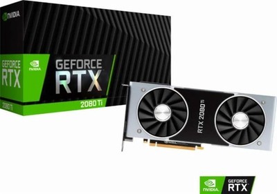 NVIDIA GeForce RTX 2080 Ti Founders Edition 11GB GDDR6 Graphics Card