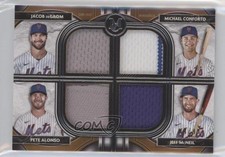2021 Topps Museum Collection 4/99 Michael Conforto Jacob deGrom Pete Alonso 1u6