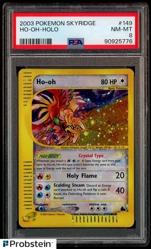 2003 Pokemon Skyridge #149 Ho-oh Holo PSA 8 NM-MT
