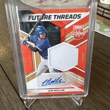 2022 Panini Elite Extra #FTS-IM Ian Moller Future Threads RC AU SN 163/199